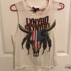 Lynyrd Skynyrd muscle tank with cut out back